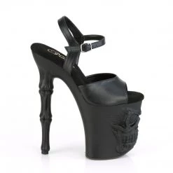 Pleaser RAPTURE-809 Black Faux Leather Platform Sandal Shoes 17 Pleaser RAPTURE-809 Black Faux Leather Platform Sandal Shoes