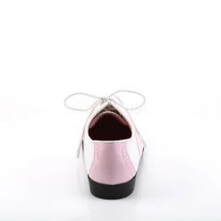 Funtasma SADDLE-50 Baby Pink-White Pu Shoes 11 Funtasma SADDLE-50 Baby Pink-White Pu Shoes