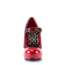 Pin Up Couture SECRET-15 Red Patent