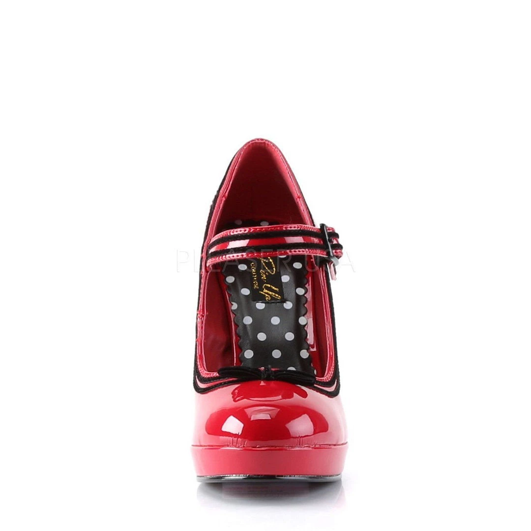 Pin Up Couture SECRET-15 Red Patent 4 Pin Up Couture SECRET-15 Red Patent
