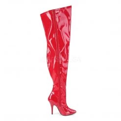 Pleaser Pink Label SEDUCE-3000WC Red Stretch Pat