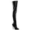 Pleaser Boots SEDUCE-3010 Black Patent Thigh Boot 1 Pleaser Boots SEDUCE-3010 Black Patent Thigh Boot