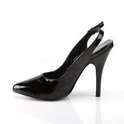 Pleaser Shoes SEDUCE-317 Black Patent Pump