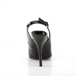Pleaser Shoes SEDUCE-317 Black Patent Pump
