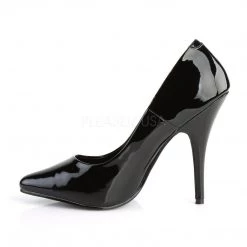 Pleaser Shoes SEDUCE-420 Black Patent Pump