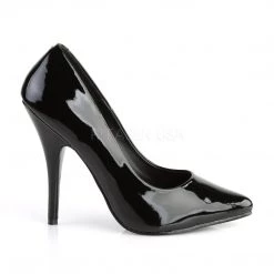 Pleaser Shoes SEDUCE-420 Black Patent Pump