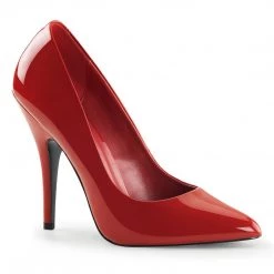 Pleaser SEDUCE-420 Red Patent Pump Coming Soon (Pre-Order)