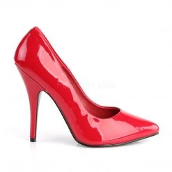 Pleaser SEDUCE-420 Red Patent Pump Coming Soon (Pre-Order)