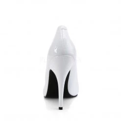 Pleaser SEDUCE-420 White Patent Pump Shoes
