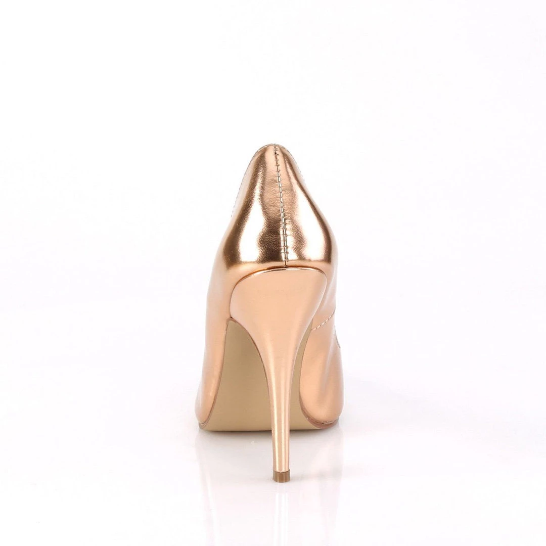 Pleaser SEDUCE-420V Rose Gold Metallic Pu Pump Shoes 6 Pleaser SEDUCE-420V Rose Gold Metallic Pu Pump Shoes