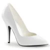 Pleaser SEDUCE-420V White Patent Pump Shoes 2 Pleaser SEDUCE-420V White Patent Pump Shoes