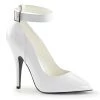 Pleaser SEDUCE-431 White Patent Pump Coming Soon (Pre-Order)