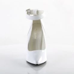 Pleaser SEDUCE-431 White Patent Pump Coming Soon (Pre-Order)