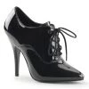 Pleaser SEDUCE-460 Black Patent Pump Shoes