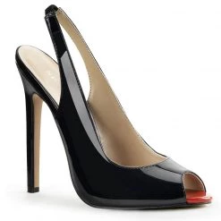 Pleaser SEXY-08 Black Patent Pump