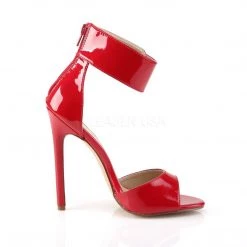 Pleaser Shoes SEXY-19 Red Patent Sandal