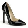 Pleaser SEXY-20 Black Patent Pump