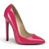Pleaser Shoes SEXY-20 Hot Pink Patent Pump