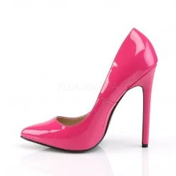 Pleaser Shoes SEXY-20 Hot Pink Patent Pump