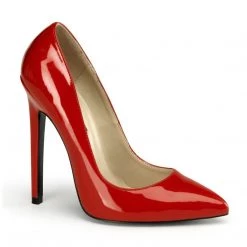 Pleaser SEXY-20 Red Patent Pump Shoes