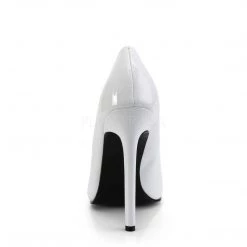 Pleaser Shoes SEXY-20 White Patent Pump