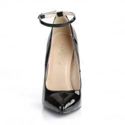 Pleaser SEXY-23 Black Patent Pump Shoes