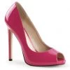 Pleaser SEXY-42 Hot Pink Patent Pump
