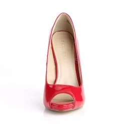 Pleaser SEXY-42 Red Patent Pump