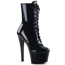 Pleaser Coming Soon (Pre-Order) SKY-1020 Black Patent Ankle Boot