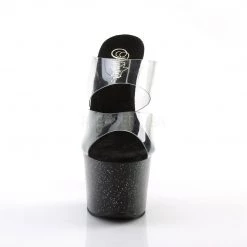 Pleaser SKY-302MG Clear/Black Slide