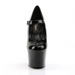 Pleaser SKY-387 Black Patent Mary Janes