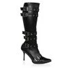 Funtasma SPICY-138 Black Stretch Pu Boots