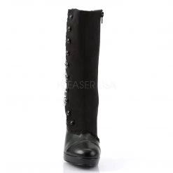 Funtasma SPLENDOR-130 Black Microfiber-Pu Boots