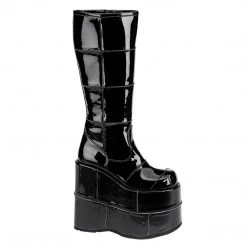 Demonia STACK-301 Black Patent