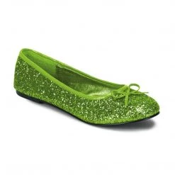 Funtasma Shoes STAR-16G Lime Green Glitter