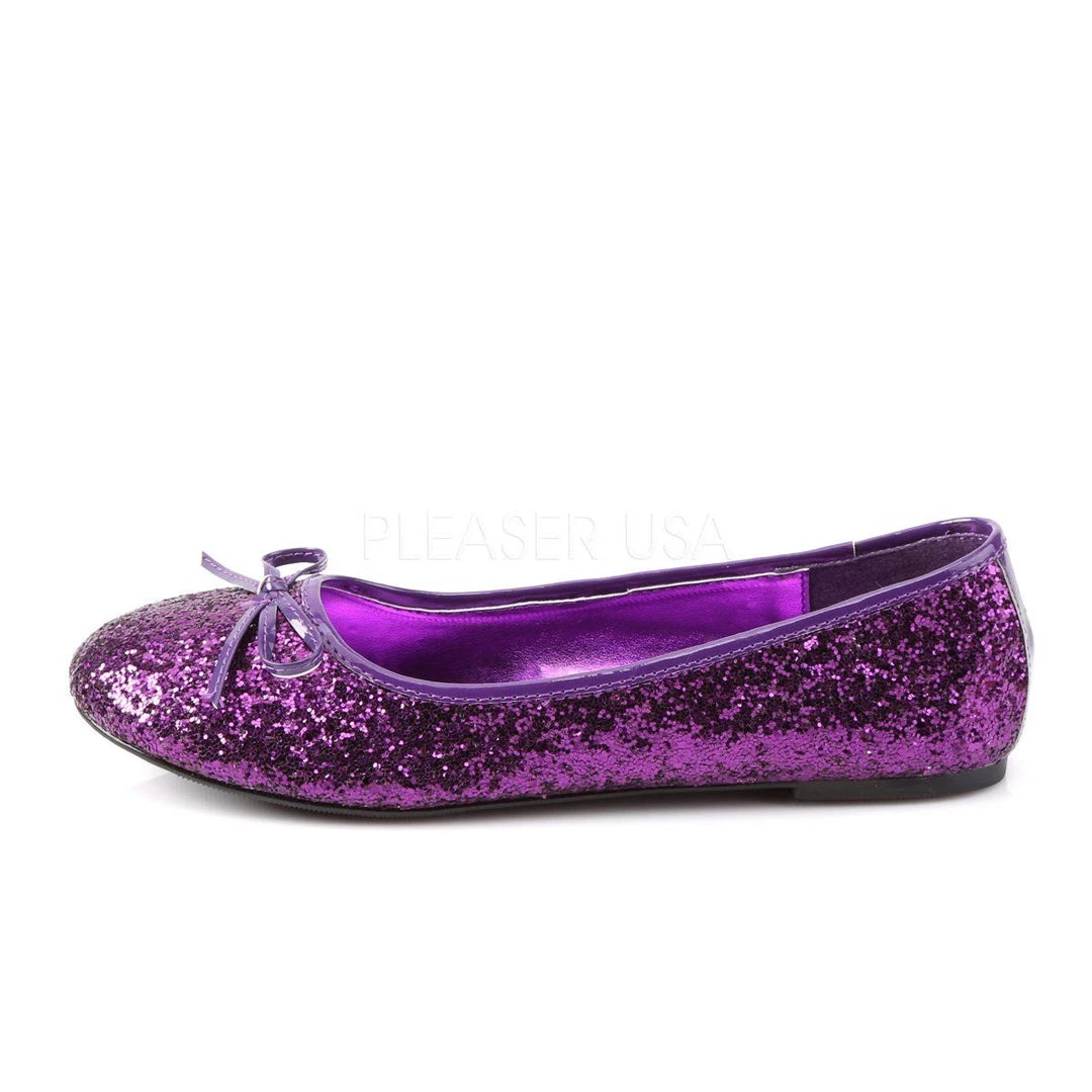 Funtasma Shoes STAR-16G Purple Glitter 5 Funtasma Shoes STAR-16G Purple Glitter