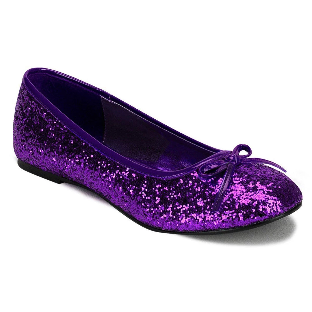 Funtasma Shoes STAR-16G Purple Glitter 8 Funtasma Shoes STAR-16G Purple Glitter