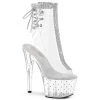 Pleaser Boots STARDUST-1018C-2RS Clear Ankle Boot 1 Pleaser Boots STARDUST-1018C-2RS Clear Ankle Boot