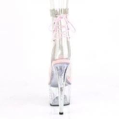 Pleaser Boots STARDUST-1018C-2RS Clear-Baby Pink/Clear Ankle Boot 11 Pleaser Boots STARDUST-1018C-2RS Clear-Baby Pink/Clear Ankle Boot