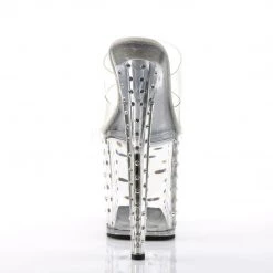 Pleaser Shoes STARDUST-802 Clear Slide