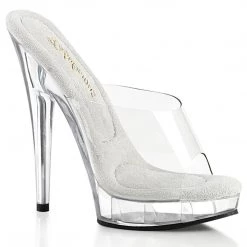Fabulicious SULTRY-601 Clear/Clear Shoes