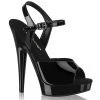 Fabulicious Shoes SULTRY-609 Black Patent/Black
