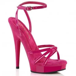 Fabulicious SULTRY-638 Hot Pink Patent/Hot Pink