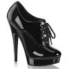 Fabulicious Boots SULTRY-660 Black Patent/Black