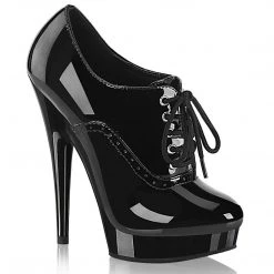 Fabulicious Boots SULTRY-660 Black Patent/Black