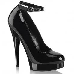 Fabulicious SULTRY-686 Black Patent/Black Shoes
