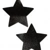 Pastease Star: Liquid Black Star Nipple Pasties