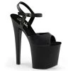 Pleaser TABOO-709 Black Faux Leather Platform Sandal Shoes