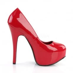 Bordello TEEZE-06 Red Patent