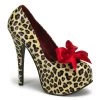 Bordello TEEZE-12 Cheetah Print Pu Shoes 2 Bordello TEEZE-12 Cheetah Print Pu Shoes